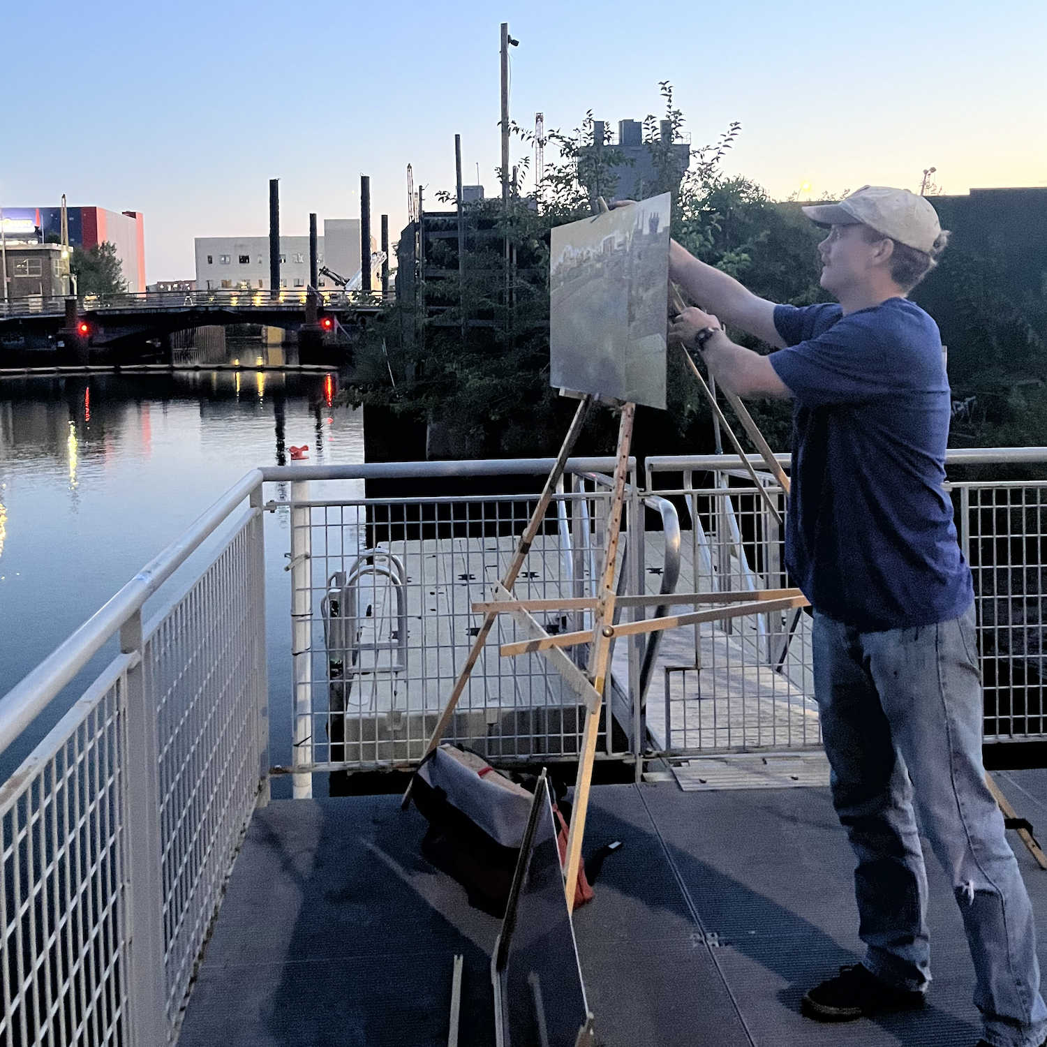 Gowanus project process photo