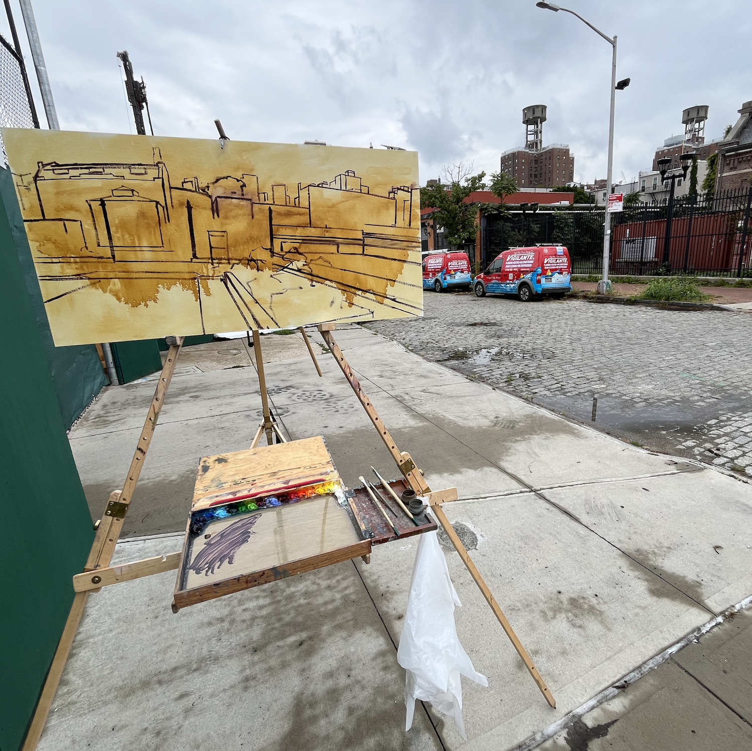 Gowanus project process photo