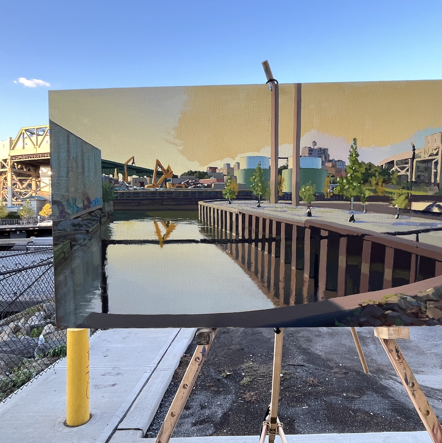 Gowanus project process photo