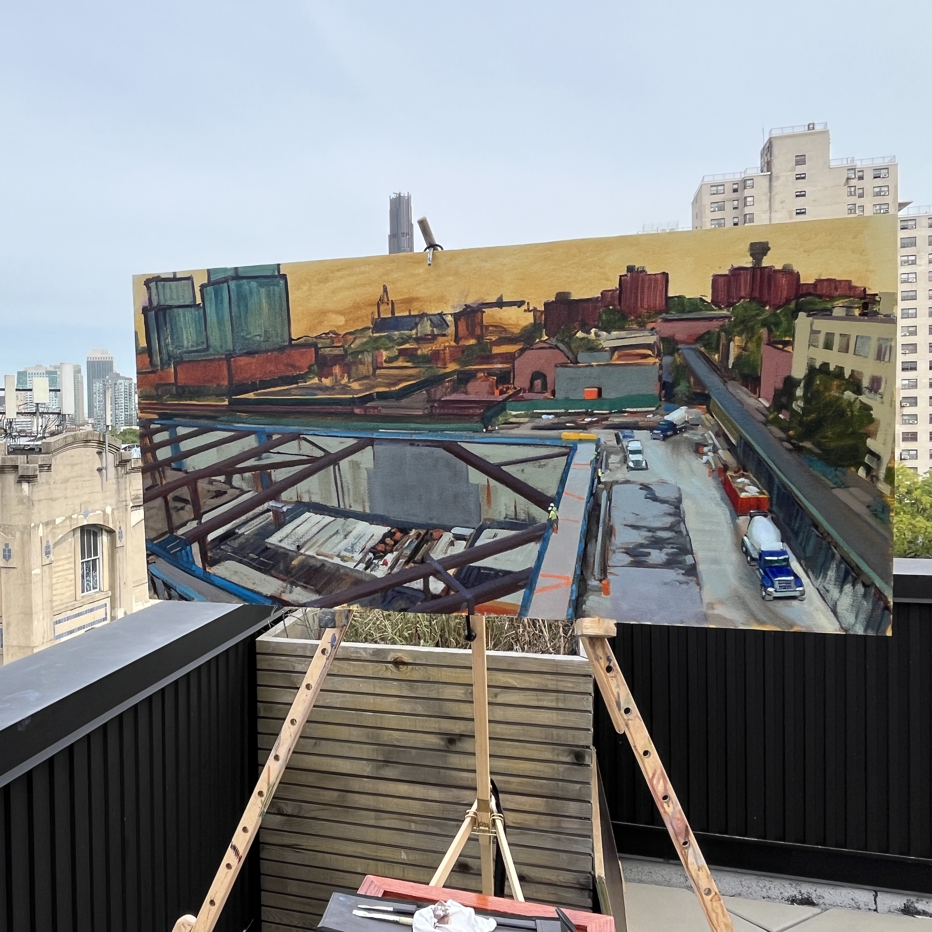 Gowanus project process photo