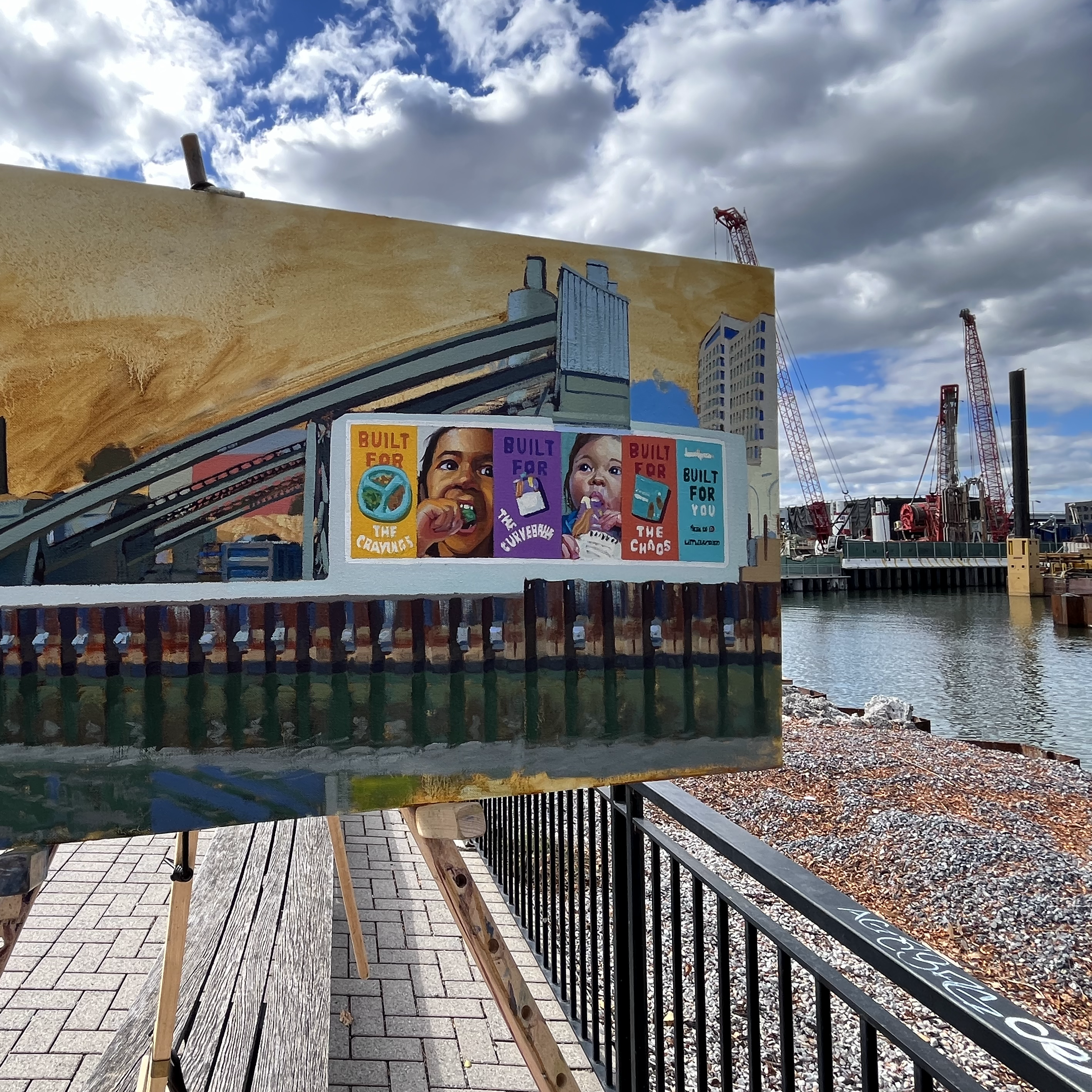 Gowanus project process photo