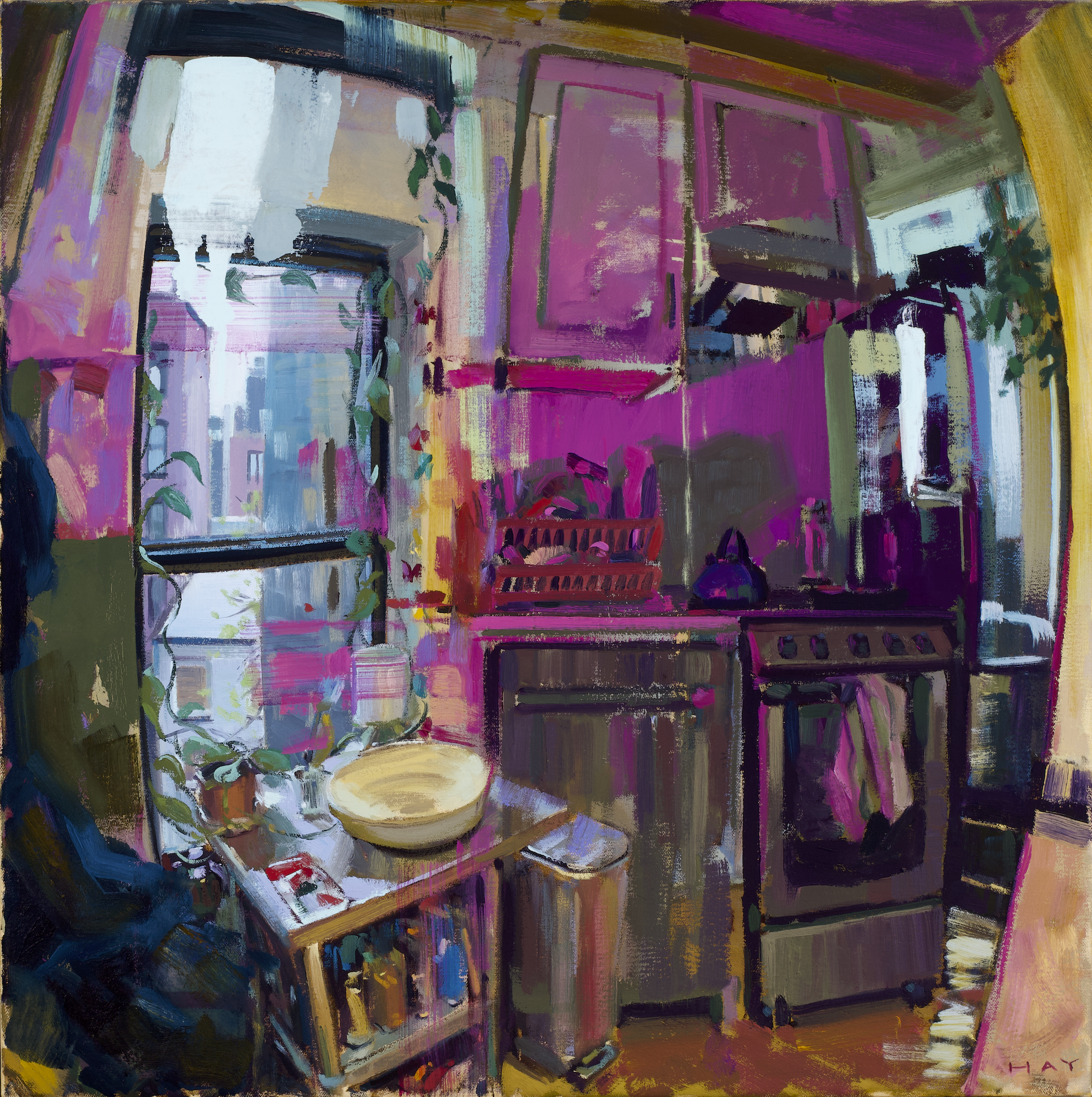 Painting of interior